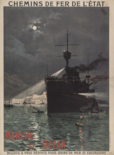 Affiche Manche Et Océan