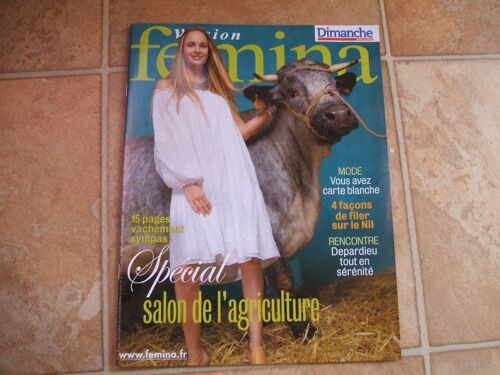 Version Femina  N° 256 : Special Salon De L'agriculture
