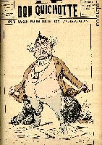 Le Don Quichotte N°733 Bis, On Lui Passera Plutôt Sur Le Corps!