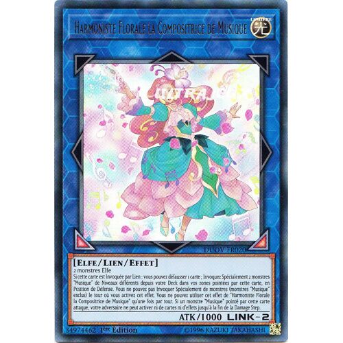 Yu-Gi-Oh! - Duov-Fr020 - Harmoniste Florale La Compositrice De Musique - Ultra Rare
