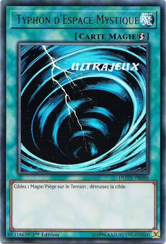 Yu-Gi-Oh! - Duov-Fr086 - Typhon D'espace Mystique - Ultra Rare
