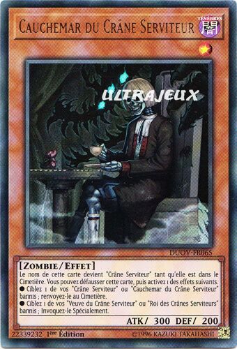 Yu-Gi-Oh! - Duov-Fr065 - Cauchemar Du Crâne Serviteur - Ultra Rare