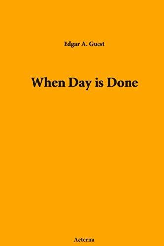 When Day Is Done: Null