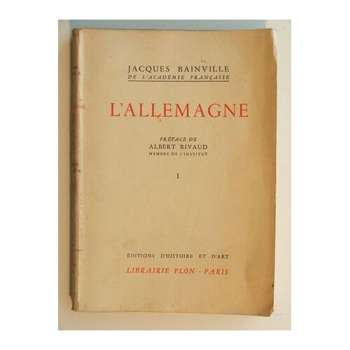 L Allemagne - Tome 1