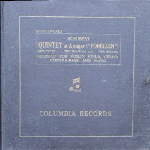 Quintet (The Trout - La Truite - Forellen) Op.114