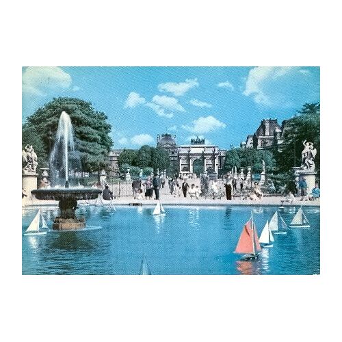 Paris." Arc Du Carrousel Et Jardin Des Tuileries" 1963