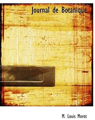 Journal De Botanique (French Edition)