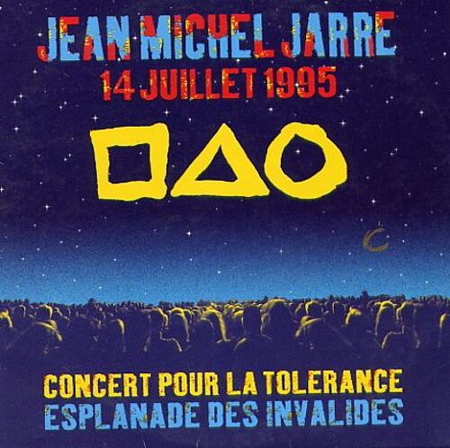 Jean Michel Jarre - Badge Fnac(6 Cm De Diamètre) Concert Pour La Tolerance - Juillet 1995