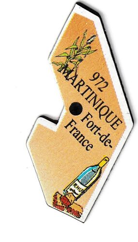 972 - Magnet Le Gaulois - Martinique - Departement Premiere Edition