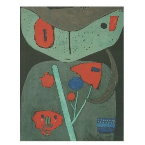 Paul Klee. - ' L?Acteur Du Théâtre Oriental ', 1934