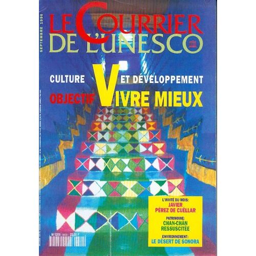 Le Courrier De L'unesco Septembre 1996  N° 9609 : Culture Et Développement