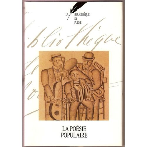 Tome 14 - La Poésie Populaire