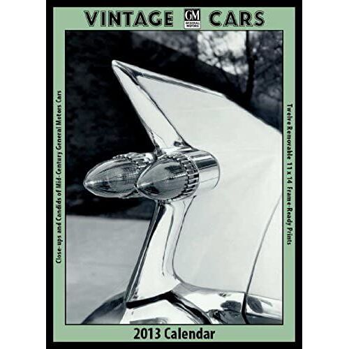 Gm Cars 2013 Vintage Calendar