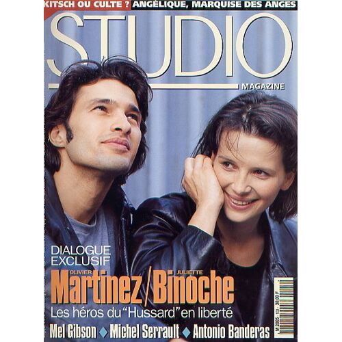 Magazine Studio Magazine N° 103 : Les Heros Du "Hussard" En Liberte O. Martinez J. Binoche - Mel Gibson - Michel Serrault - Antonio Banderas