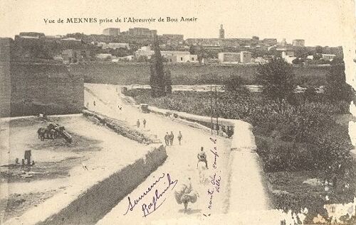 Meknes." Vue Depuis L' Abreuvoir De Bou Ameir" ( Maroc)  1916
