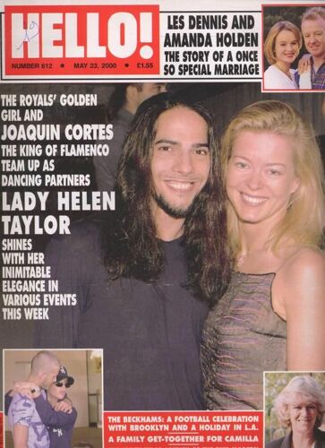 Hello / 23-05-2000  N° 612 : Tina Arena (4p) - David Et Victoria Beckham (10p) - Madonna (1p) - Joaquim Cortès (3p)