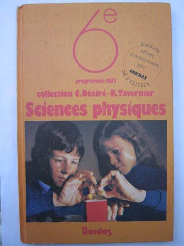 Sciences Physiques 6e