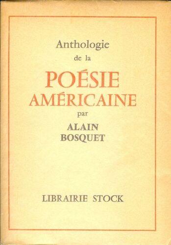 Anthologie De La Poésie Américaine.