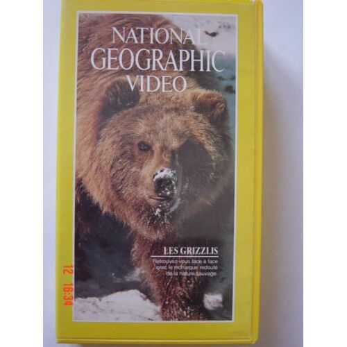 Les Grizzlis - National Geographic Video - Vhs