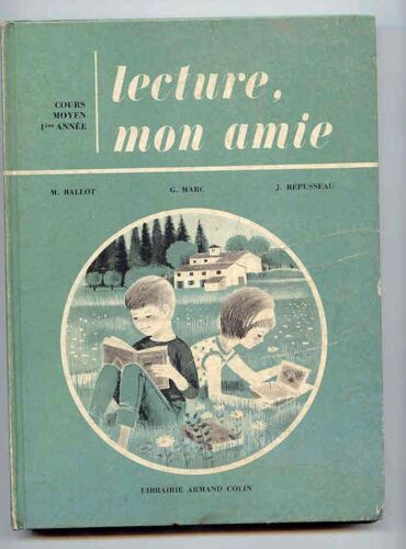 Lecture Mon Amie Cours Moyen 1ère Année / Illustration P Poulain