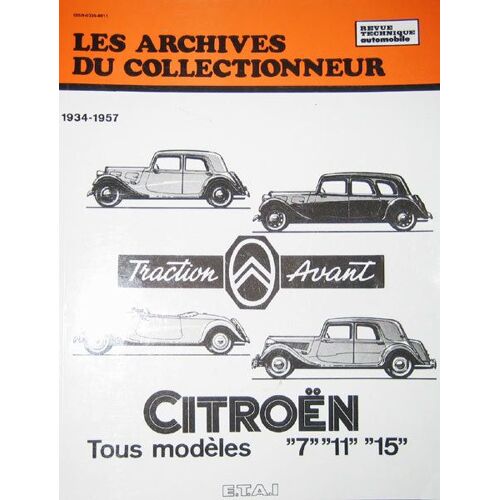 Citroen Traction Avant 7-11 Et 15-Six - 34/57 - N 7