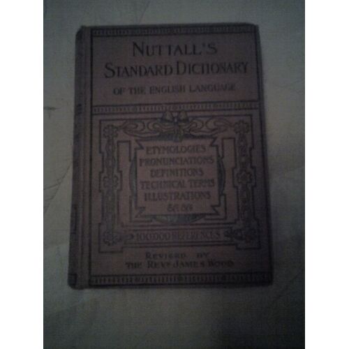 Nuttall's Standard Dictionary Of The English Language