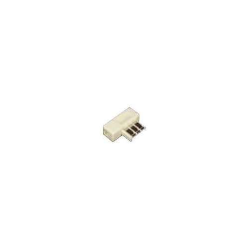 Bleil - Adaptateur téléphone - téléphone (France) (M) pour RJ-11 (F)