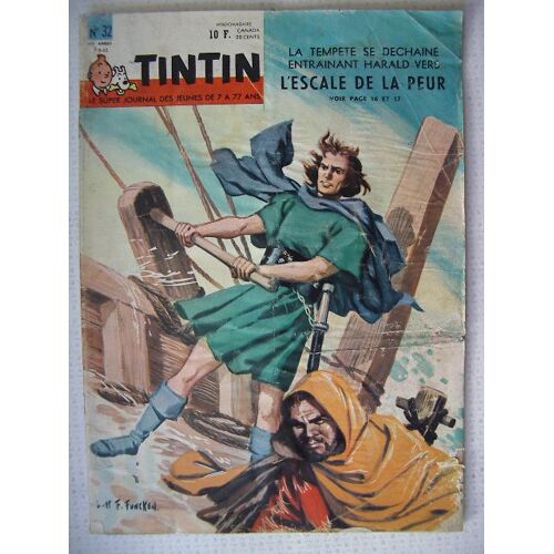 Tintin Le Super Journal Des Jeunes De 7 À 77 Ans Édition Belge  N° 32