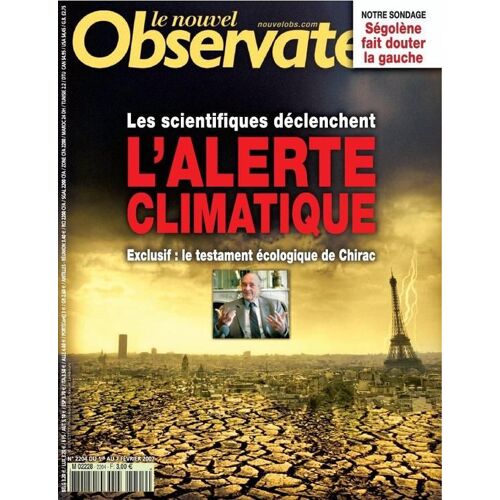 Le Nouvel Observateur  N° 2204 : L'alerte Climatique