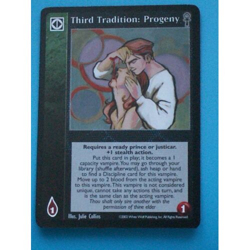 Vampire The Eternal Struggle - Third Tradition: Progeny - Camarilla - Vo