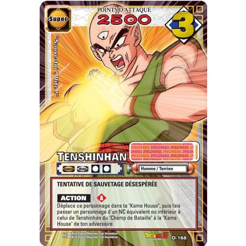 Tenshinhan D-168 Dragon Ball Serie 4 Vf-2006