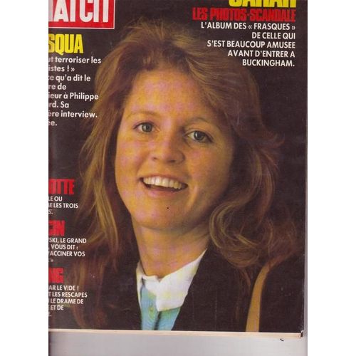 Paris Match N°1925 Du 18-04-1986