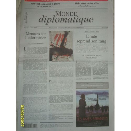 Le Monde Diplomatique  N° 634