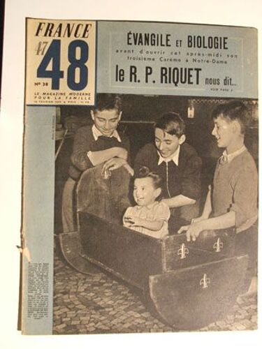 France 48 N° 38 Du 15 Fevrier 1948