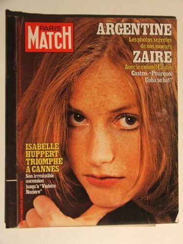 Paris Match N° 1515 Du 9 Juin 1978
