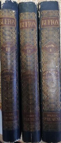 Oeuvres Completes De Buffon Matieres Generales I, Ii, Iii