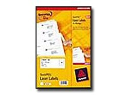 Avery QuickPEEL - Blanc - 67.7 x 99.1 mm 2000 unités (250 feuille(s) x 8) étiquettes adresses