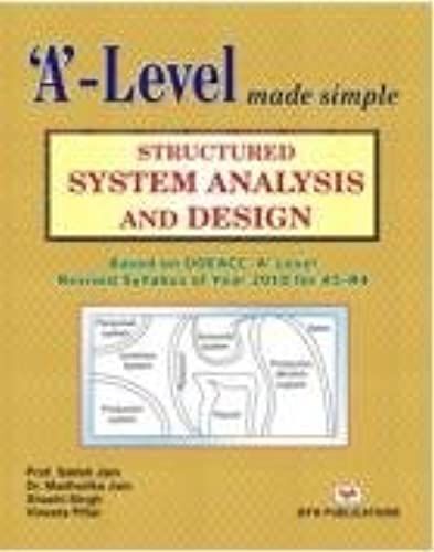 A Level Made Simple Structured System Analysis And Design