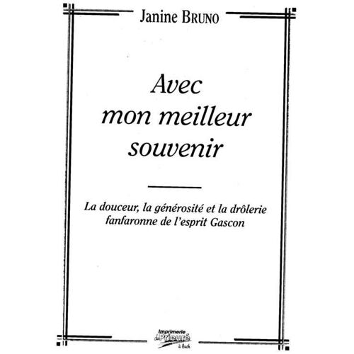 Avec Mon Meilleur Souvenir