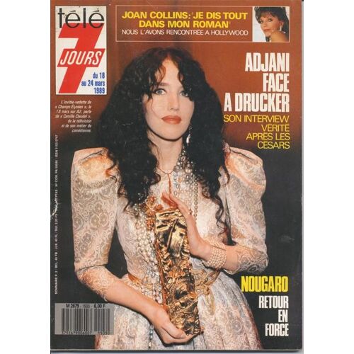 Télé 7 Jours  N° 1503 : Isabelle Adjani (2p) - Joan Collins (2p)