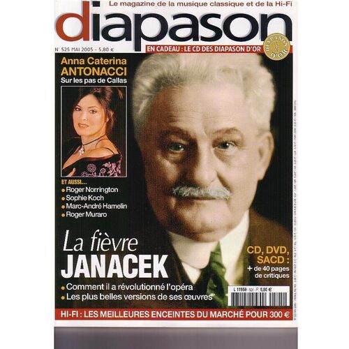 Diapason N° 525 : La Fièvre Janacek  N° 525