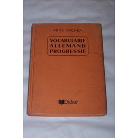 Vocabulaire Allemand Progressif