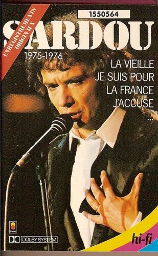 Michel Sardou K7 Audio "1975-1976" (Vol.3)