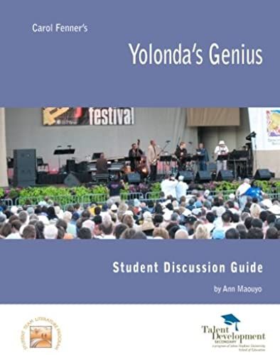 Yolonda's Genius Student Discussion Guide