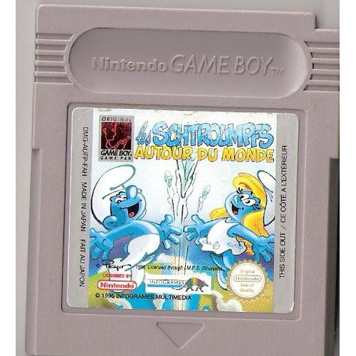 Les Schtroumpfs Autour Du Monde (Jeu Pour Game Boy)