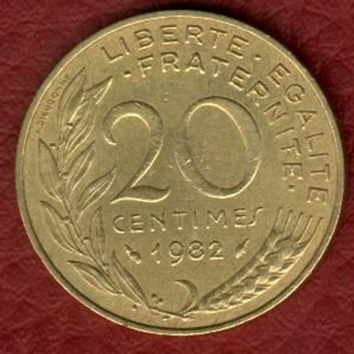 4 Pièces De 20 Centimes À Saisir !