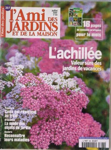 L'ami Des Jardins Et De La Maison  N° 888 : L'achillée