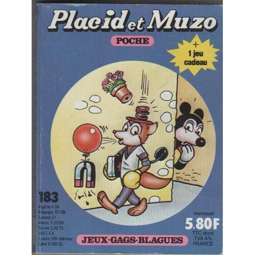 Placid Et Muzo  N° 183 : Et La Sécurité
