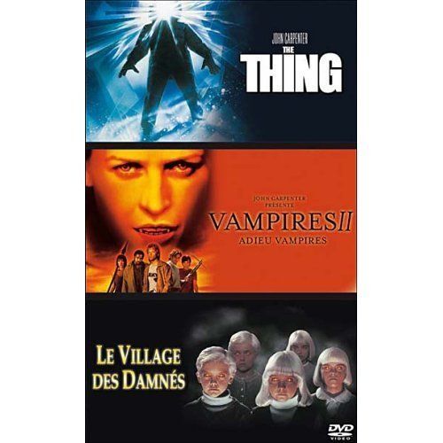 The Thing + Le Village Des Damnés + Vampires Ii, Adieu Vampires