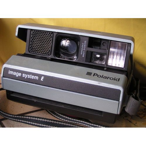 Polaroid Image System E - Appareil photo instantané -  Flash incorporé